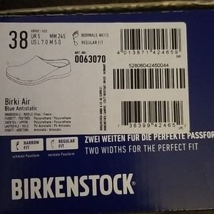 Birki Air Blue Antistatic